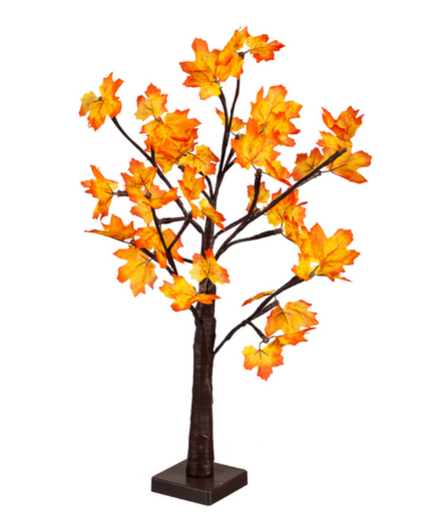 Evergreen Enterprises 24" LED Maple Tree Table Decor