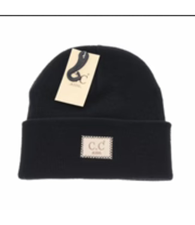 C.C Beanie Kids Classic Oversized Logo CC Beanie