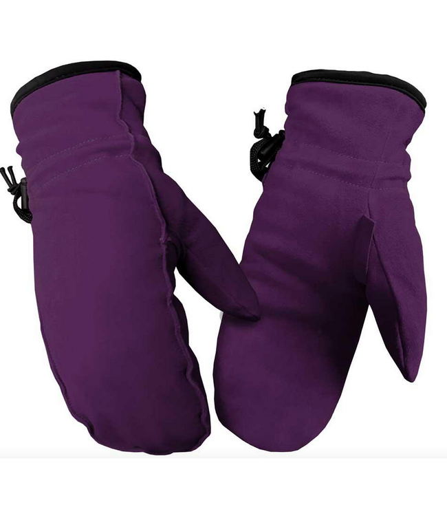 Hand Armor Gloves Womens Deer Suede Mitten