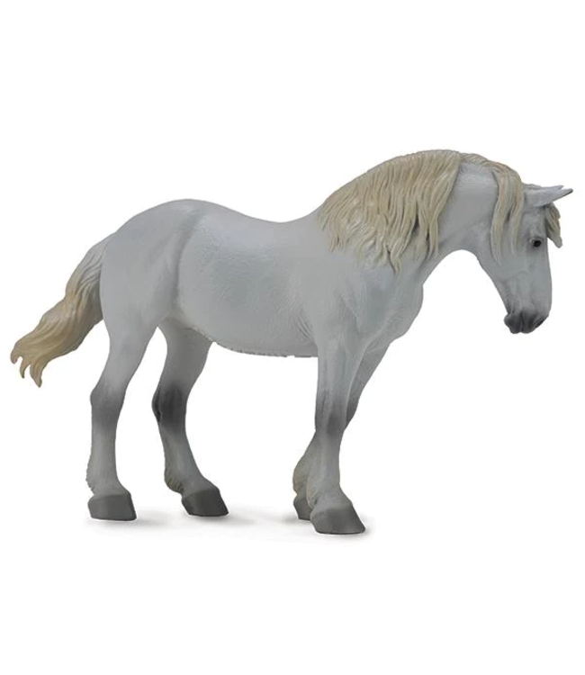 Breyer Collecta Grey Percheron Mare