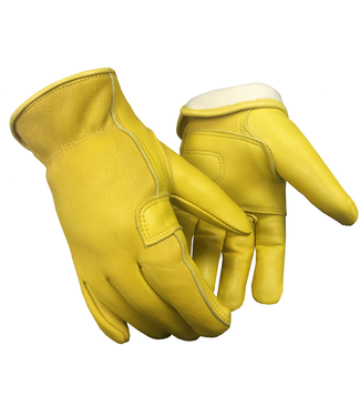 Hand Armor Gloves Mens Lined Elkskin Gloves