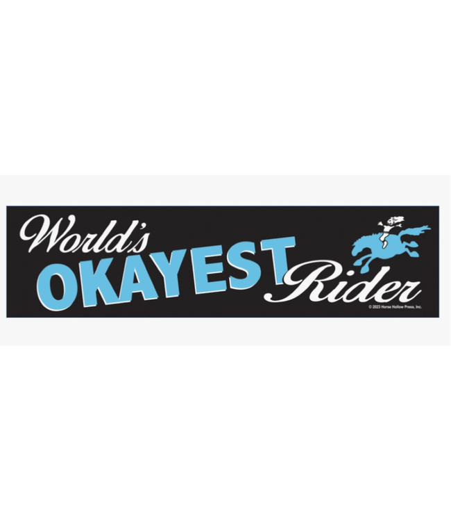 Horse Hollow Press Bumper Sticker - Assorted