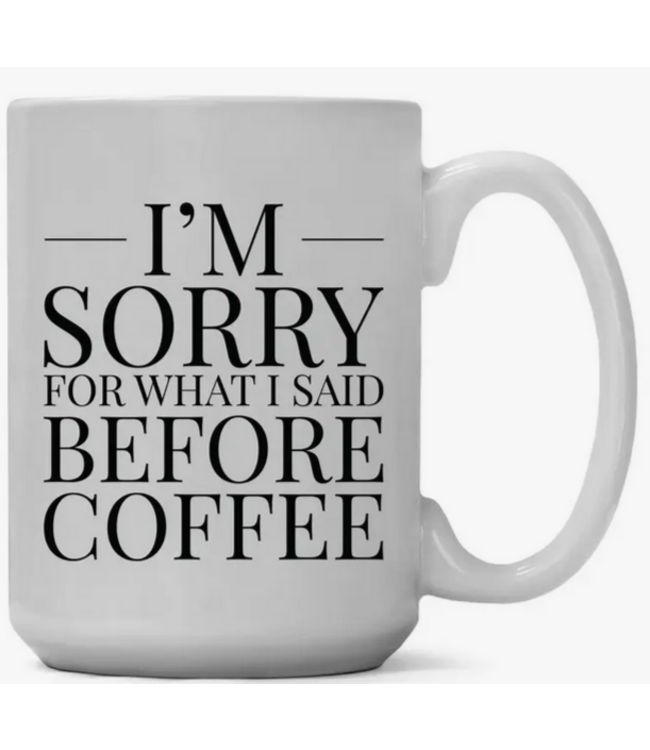 Cedar Crate Market Coffee Mug Funny Sayings