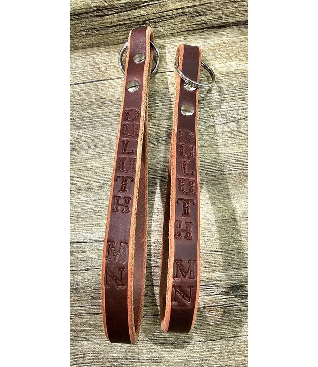 Leather Minnesota Key Loop Assort. BTB