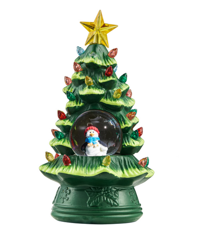 Evergreen Enterprises LED Mini Christmas Tree Water Globe