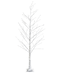 Evergreen Enterprises Silver Tree with Dual Function Micro Lights 6'