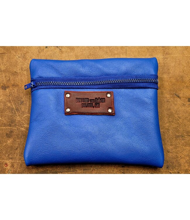Beyond the Barn Leather Zippered Pouch BTB