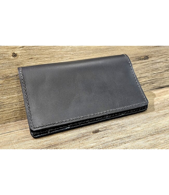 Beyond the Barn Leather Checkbook Passport Wallet BTB
