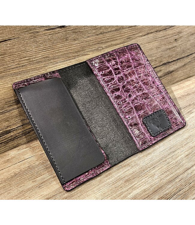 Beyond the Barn Leather Checkbook Passport Wallet BTB