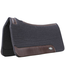 Professional's Choice Comfort-Fit Wool Saddle Pad  3/4" Black 31"x32"