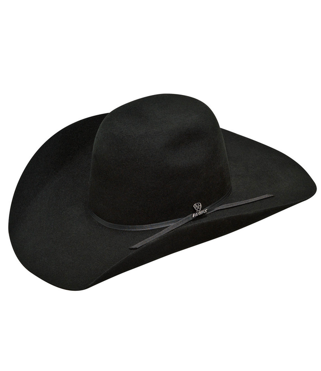 Ariat Ariat 2X Wool Hat Black Punchy