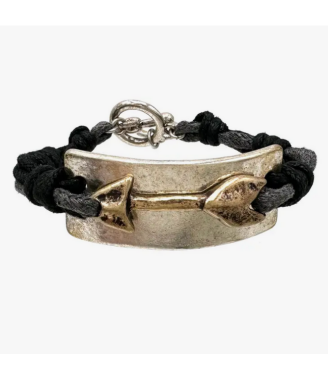 Lunar Deer Arrow rope bracelet