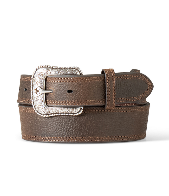Ariat Ariat Mens Western Belt Distressed Brown