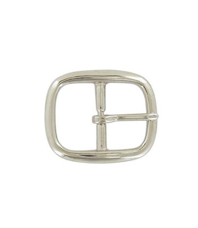 Weaver #5705 Center Bar Buckle  3/4" Nickle