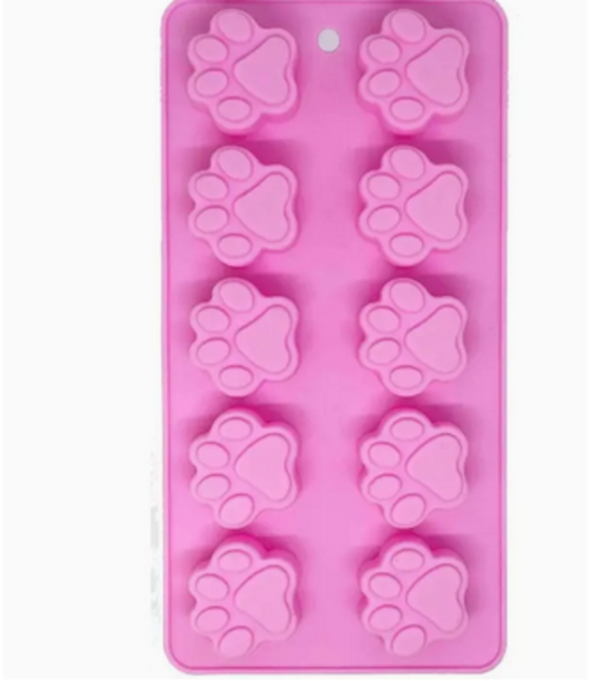 SodaPup Dogtastic Jelly Shots Silicone Mold - Paw Shape