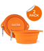 Mighty Paw Collapsible Travel Dog Bowl Set