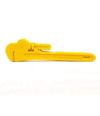 SodaPup ID Nylon Pipe Wrench - Med/Large - Durable - Yellow