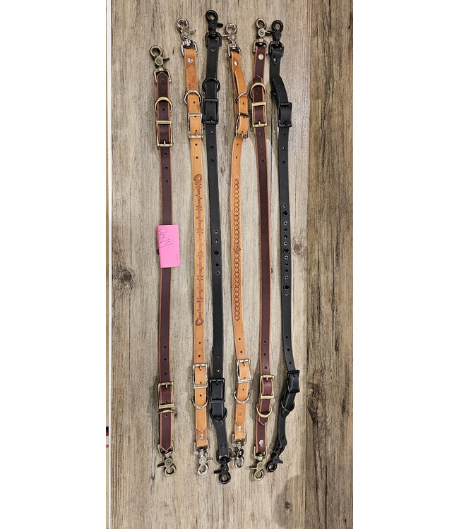 Beyond the Barn Beefy Leather Wither Straps 3/4" Wide BTB