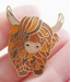 Western Enamel Pin
