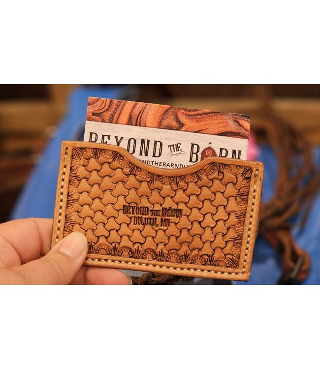 Beyond the Barn BTB Hand Tooled Card Wallet