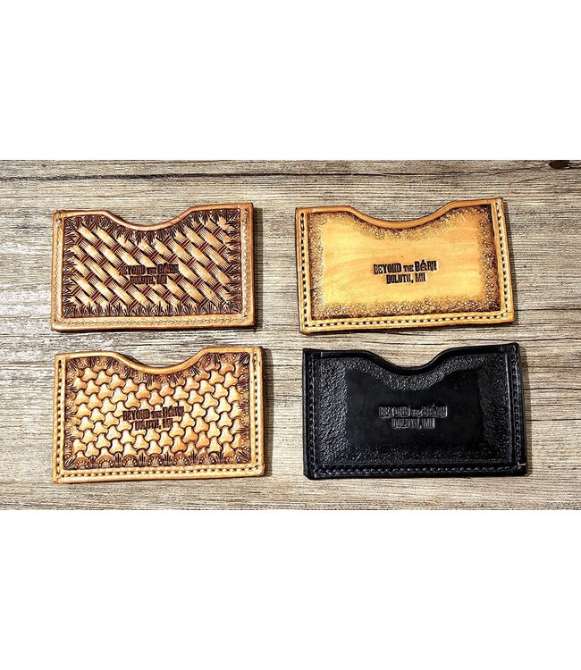 Beyond the Barn BTB Hand Tooled Card Wallet