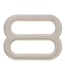 Weaver Tri Slide For Adjustable Straps Stainless Steel 1"