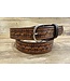 Beyond the Barn All Leather Barbed Wire Belt BTB