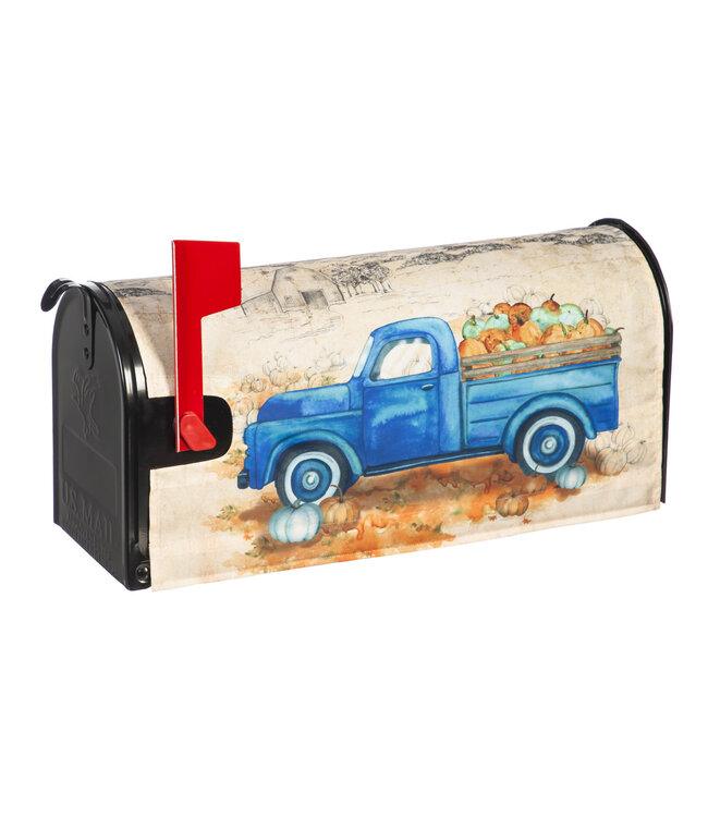 Evergreen Enterprises Pumpkin Farm Truck Mailbox Cover