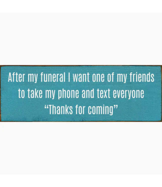 Sawdust City 3.5x10 Sawdust City Sign