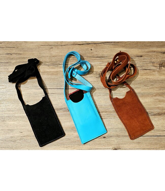 Beyond the Barn Hanging Crossbody Adjustable Leather Phone Case BTB