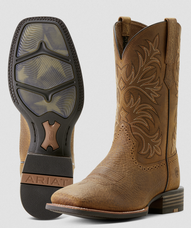 Ariat Mens Oakwood Cowboy Boot Earth - Main Image