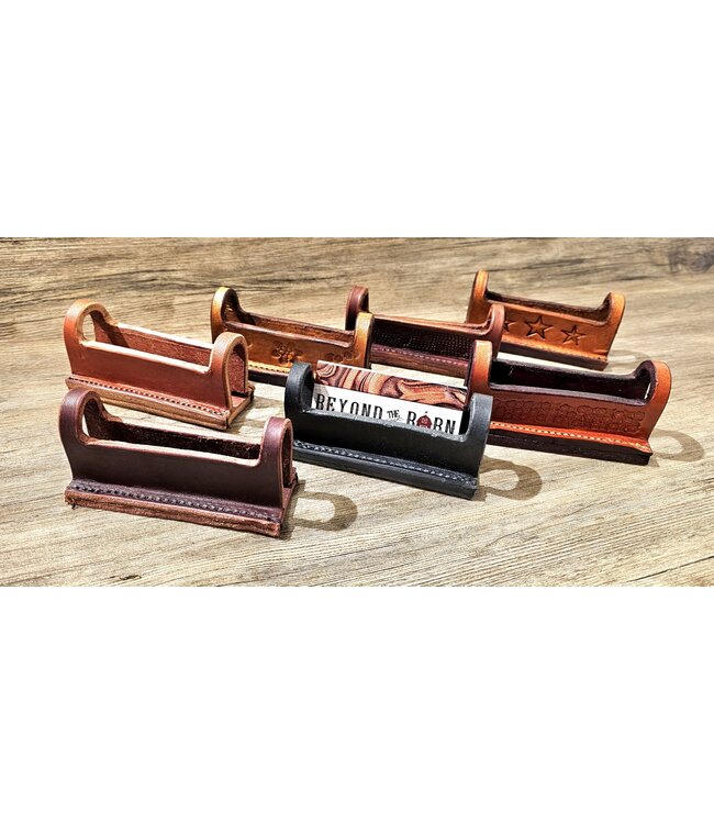 Beyond the Barn Leather Business Card Holder