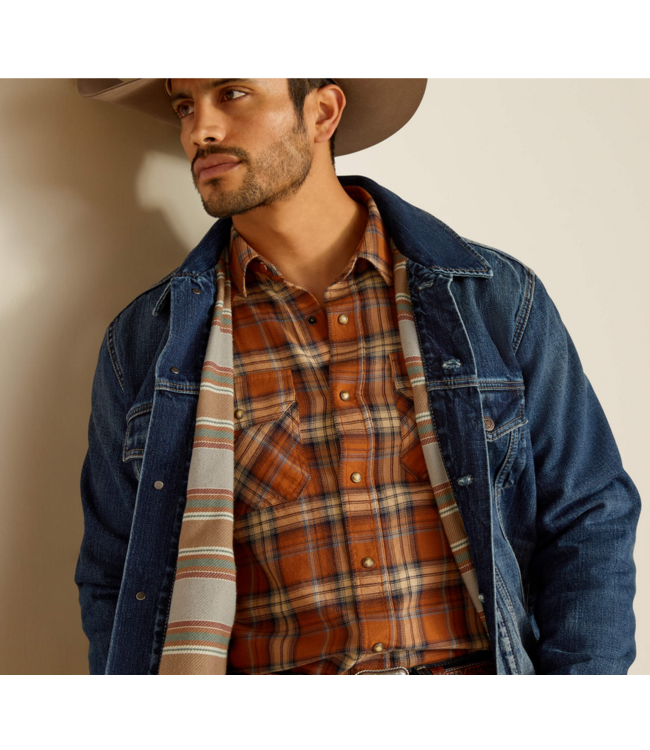 Ariat Mens Blanket Lined Trucker Jacket