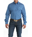 Cinch Mens Stretch Geometric Button Down Shirt