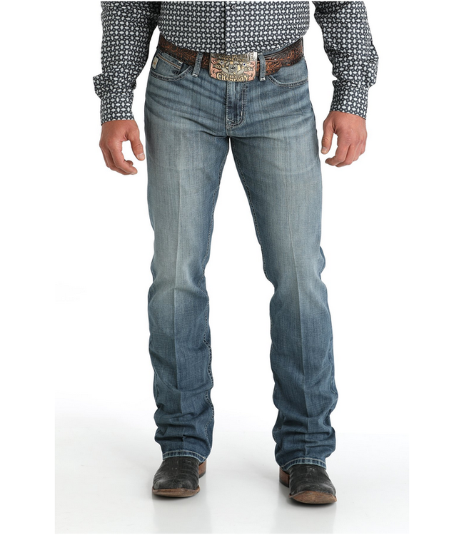 Cinch Mens Slim Fit Ian Medium Stone Wash