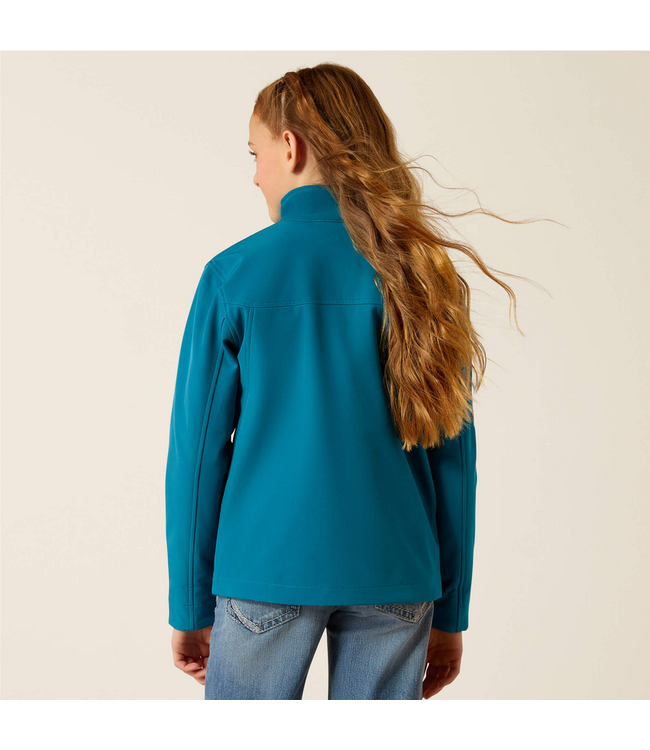 Ariat Youth New Team Softshell Jacket - Ocean Depths