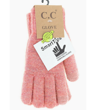 C.C Beanie Soft Knit Smart Tip Gloves