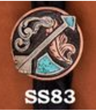 Scarf Slide Round w/Arrow