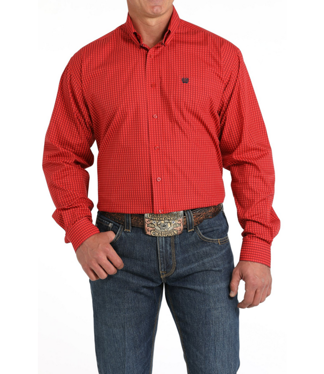 Cinch Men's Money Print Button Down Shirt