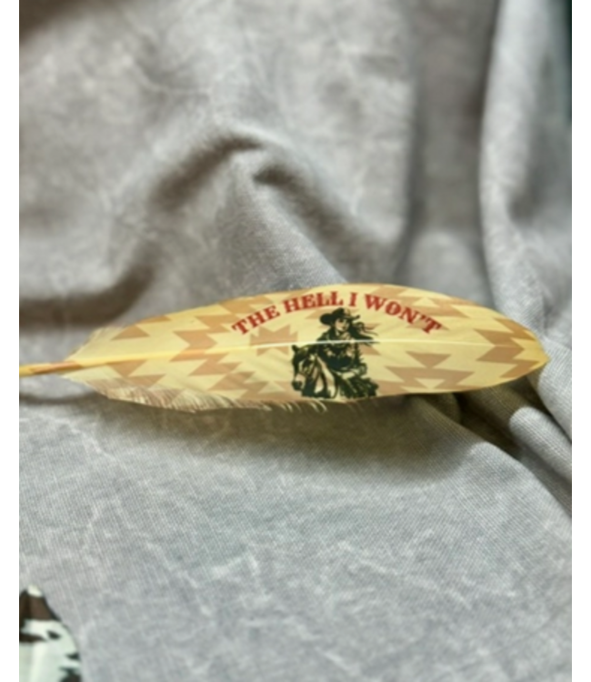 Buckaroo Supply Company Buckaroo Handcrafted Hat Feather