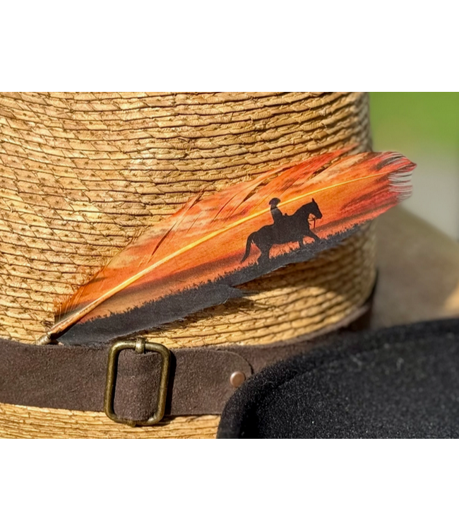 Buckaroo Supply Company Buckaroo Handcrafted Hat Feather