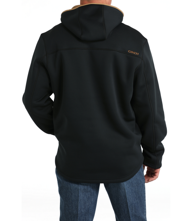 Cinch Mens Sherpa Tech Fleece Hoodie