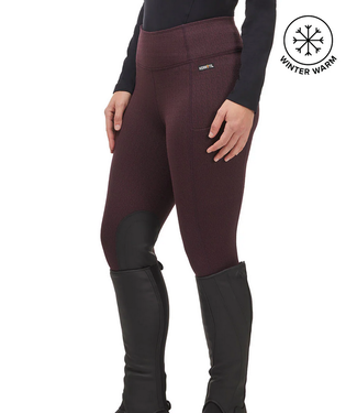 Kerrits Womens Fleece Lite II Knee Patch Riding Tight