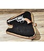 Beyond the Barn All Leather Pistol Gun Case w/ Sheepskin Liner BTB