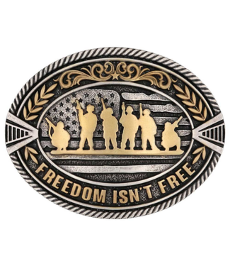Montana Silversmith Freedom Isn't Free Attitude Buckle