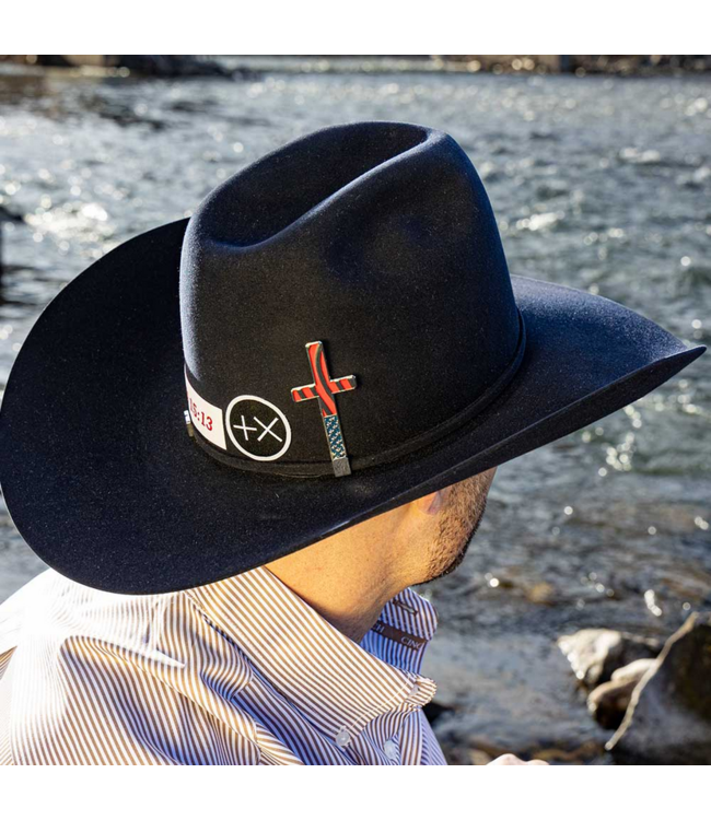 Montana Silversmith American Made Faith Hat Cross