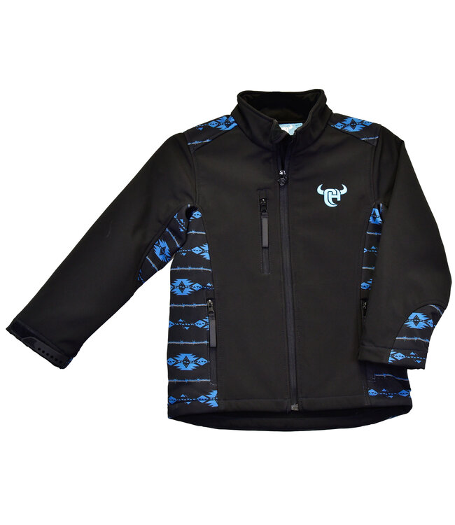 Cowboy Hardware Youth Tonal Aztec Soft Shell Jacket