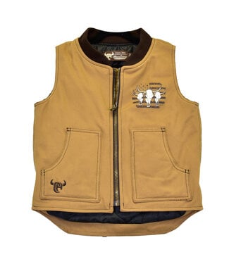 Cowboy Hardware Youth Triple Skull Canvas Vest