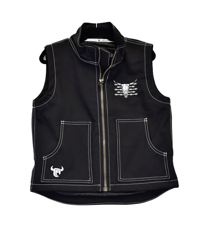 Cowboy Hardware Youth Live Free Tech Woodsman Vest