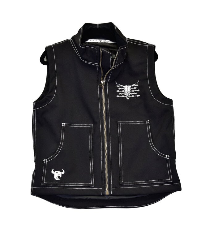 Cowboy Hardware Toddler Live Free Tech Woodsman Vest
